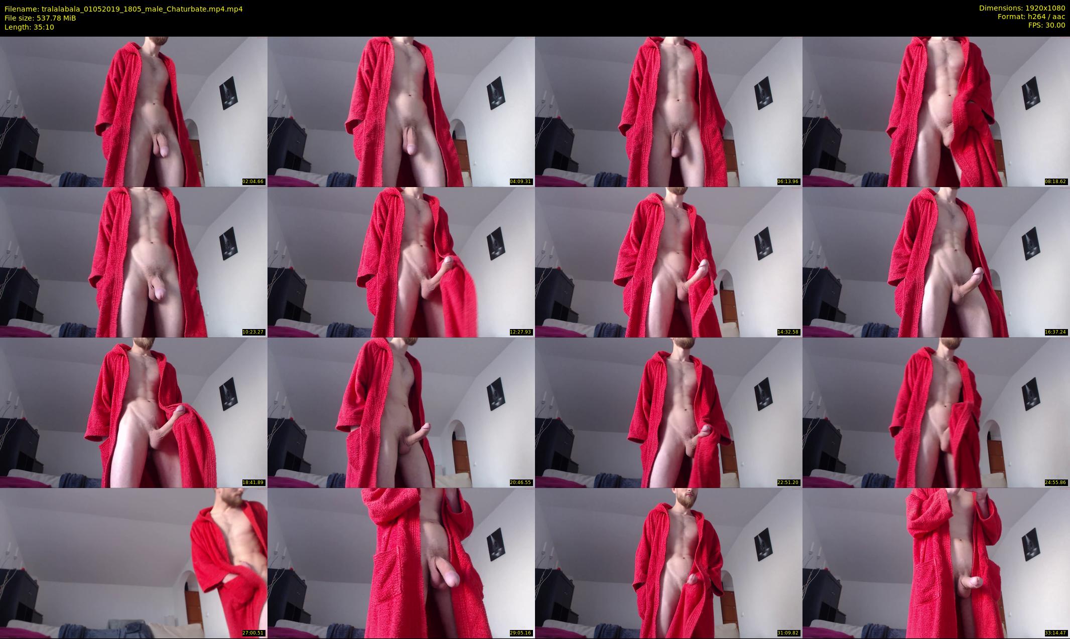 tralalabala — 36 minute Chaturbate male cam show recording, 1080p, May 1, 2019