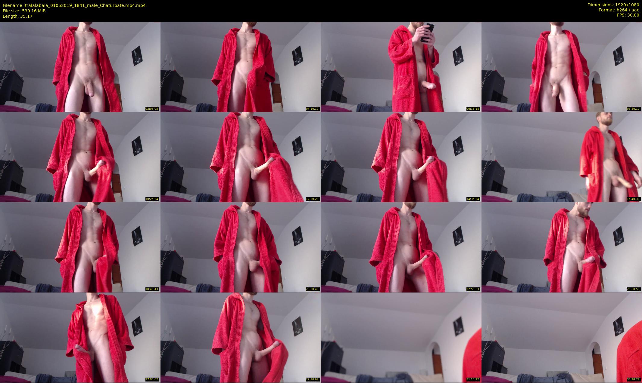 tralalabala — 36 minute Chaturbate male cam show recording, 1080p, May 1, 2019