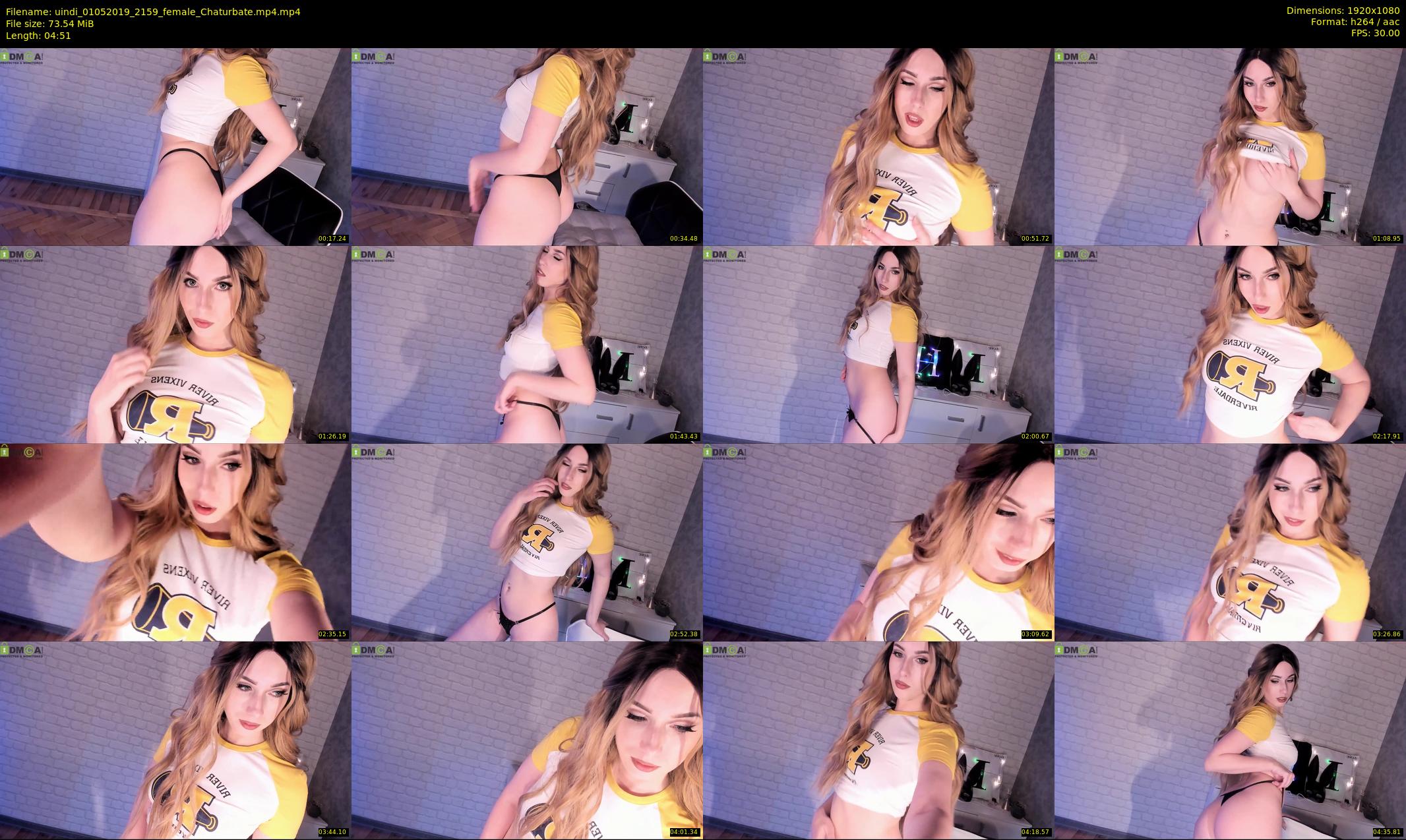 uindi — 5 minute Chaturbate female cam show recording, 1080p, May 1, 2019