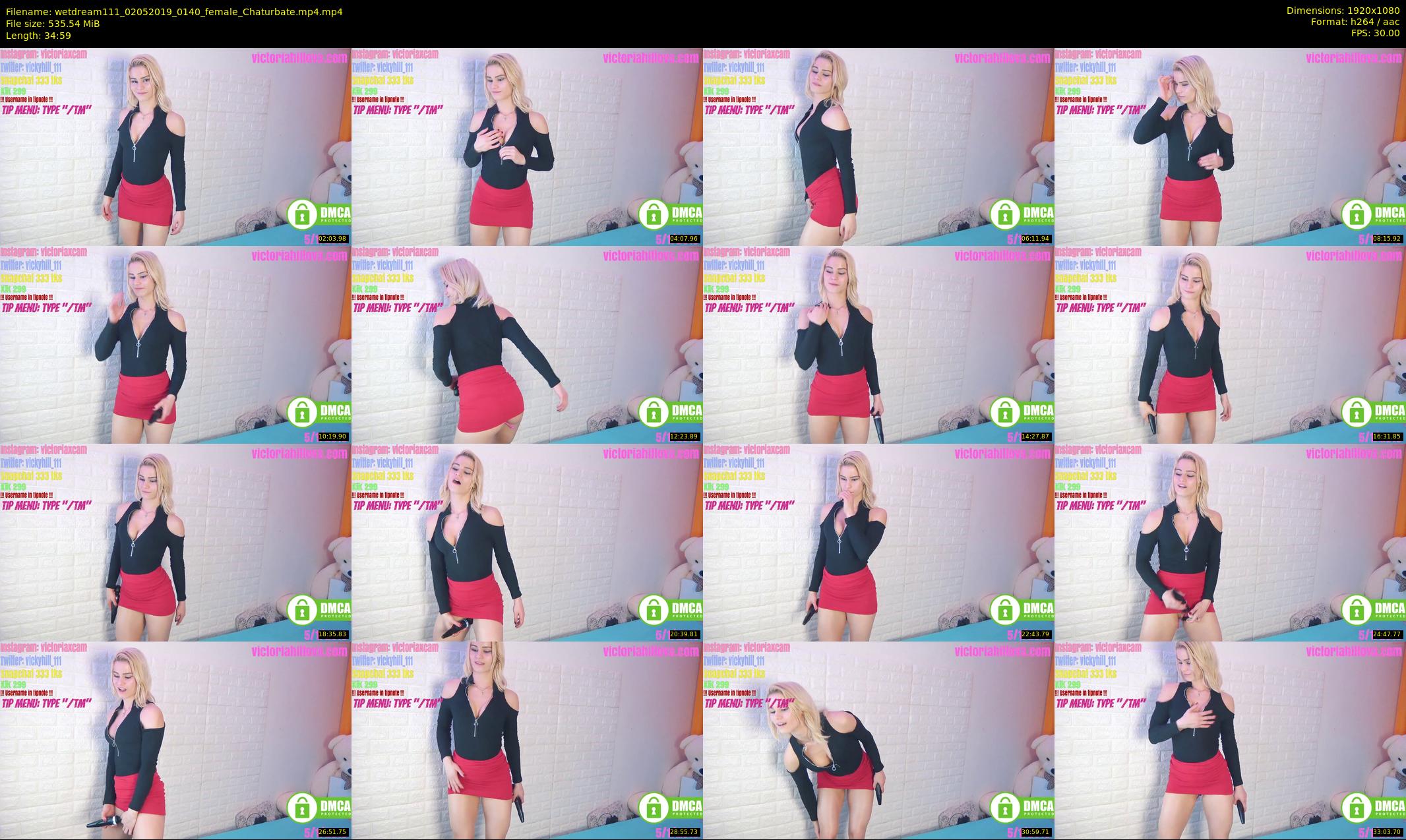 wetdream111 — 35 minute Chaturbate couple cam show recording, 1080p, May 2, 2019