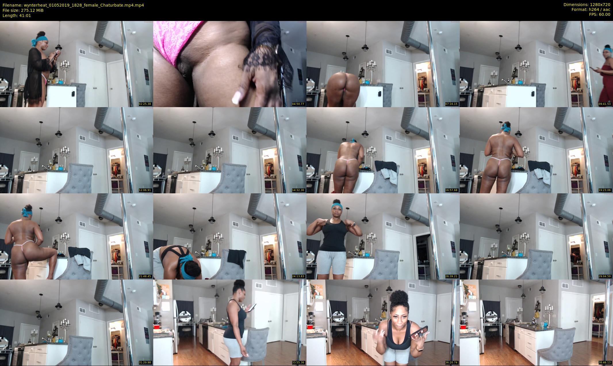 wynterheat — 42 minute Chaturbate female cam show recording, 720p, May 1, 2019
