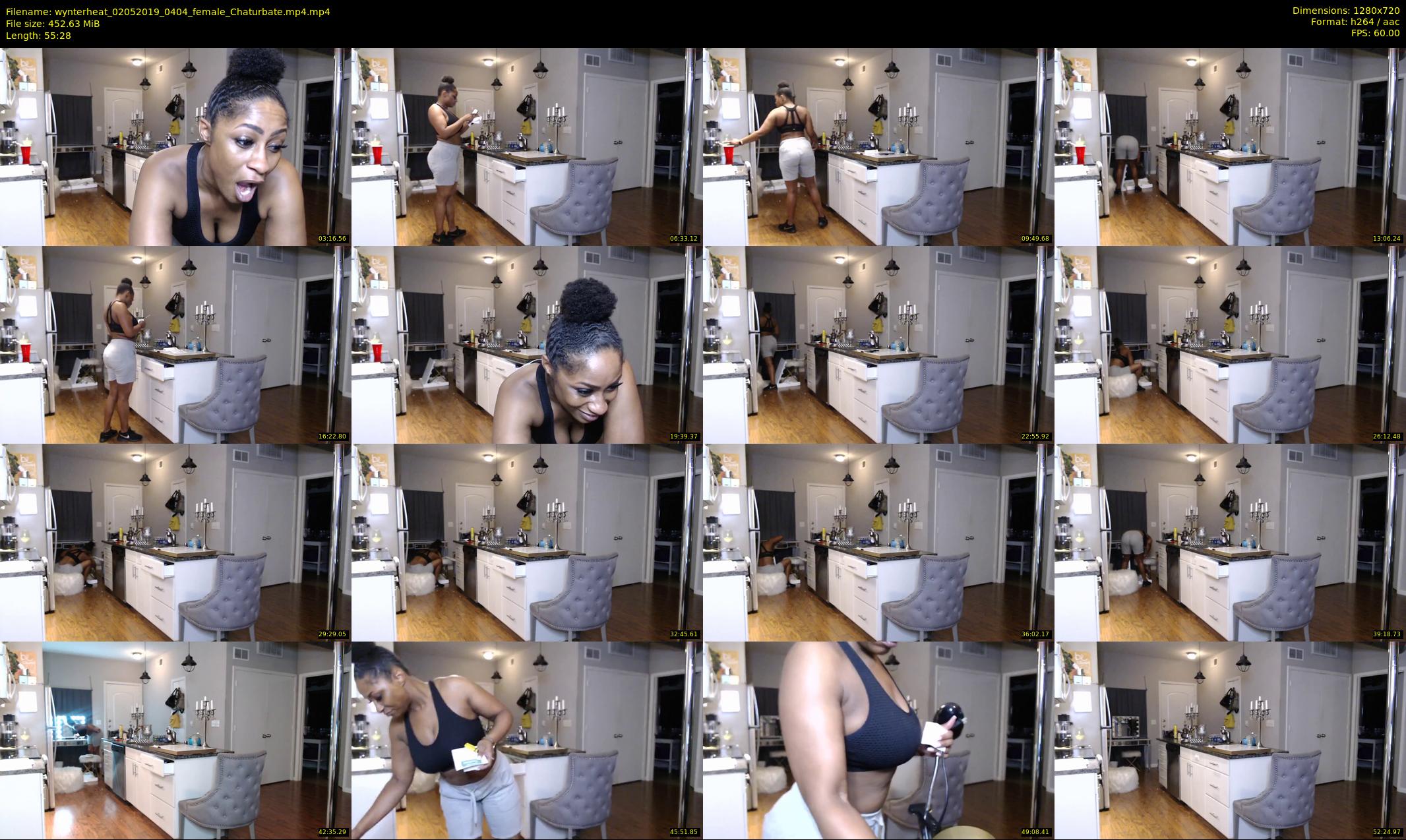 wynterheat — 56 minute Chaturbate female cam show recording, 720p, May 2, 2019