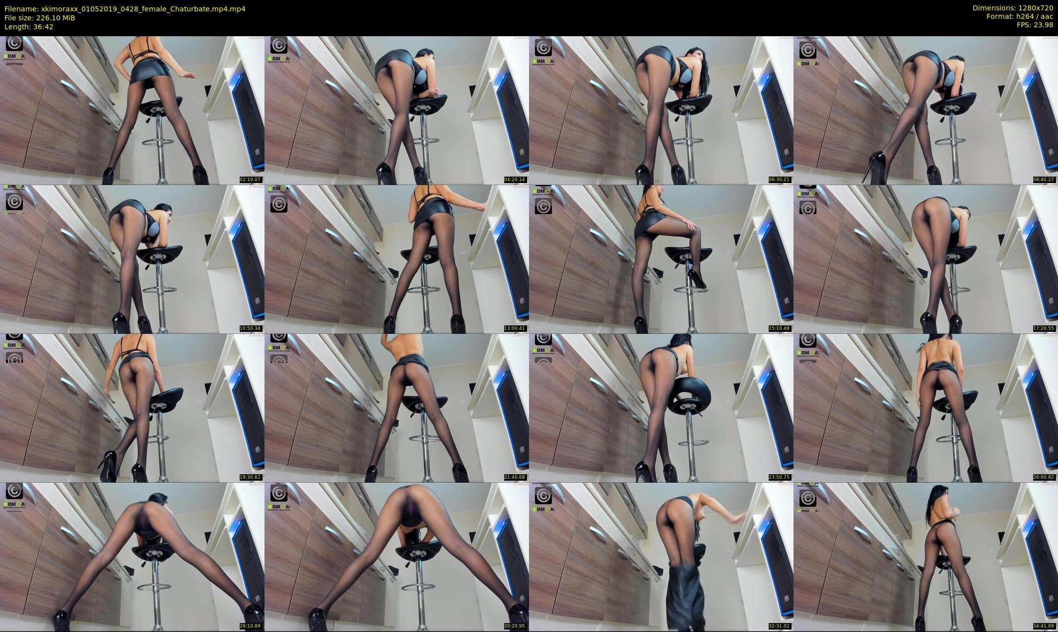 xkimoraxx — 37 minute Chaturbate female cam show recording, 720p, May 1, 2019