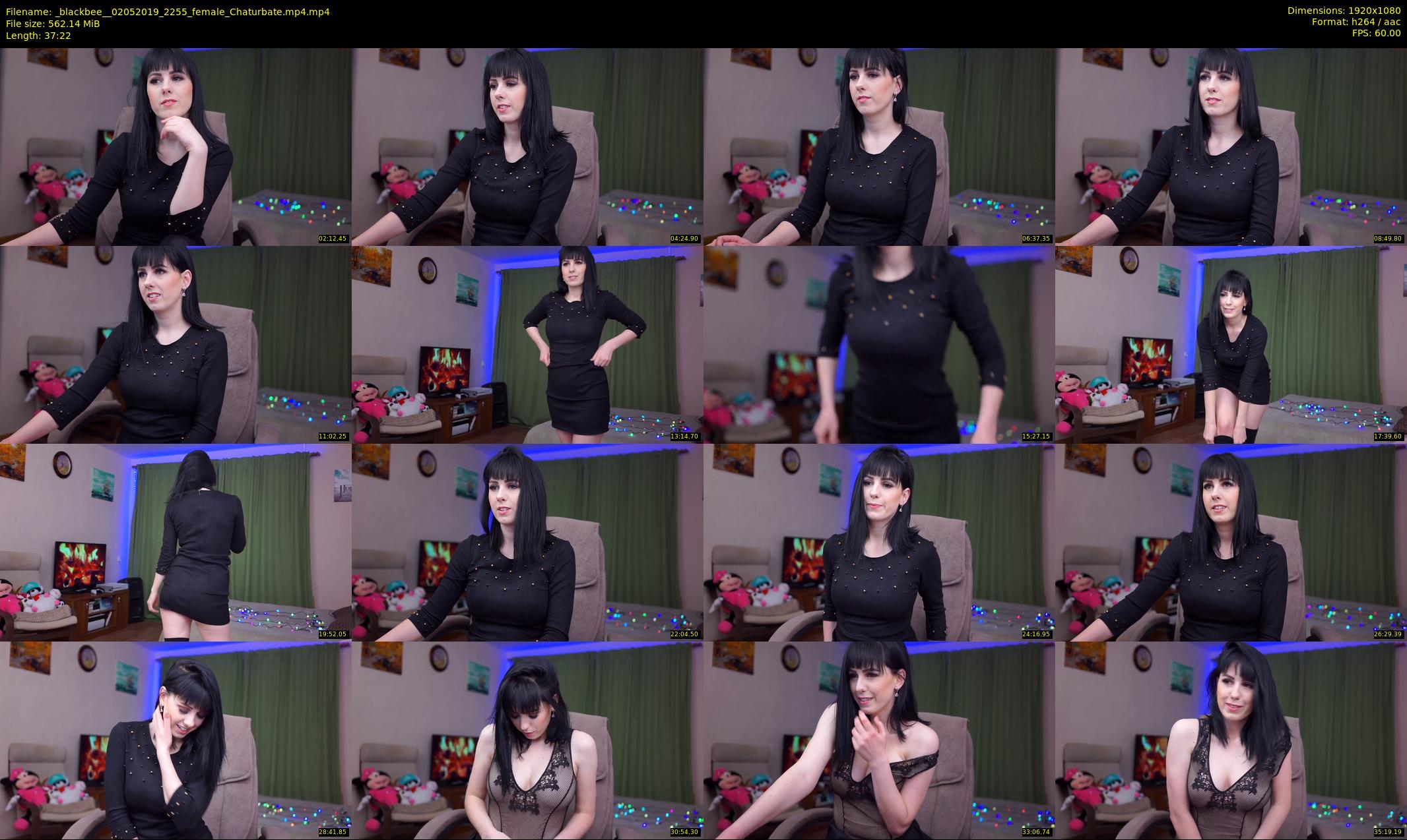 _blackbee_ — 38 minute Chaturbate female cam show recording, 1080p, May 2, 2019
