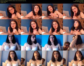 adriana71 — 21 minute Chaturbate couple cam show recording, 480p, May 2, 2019