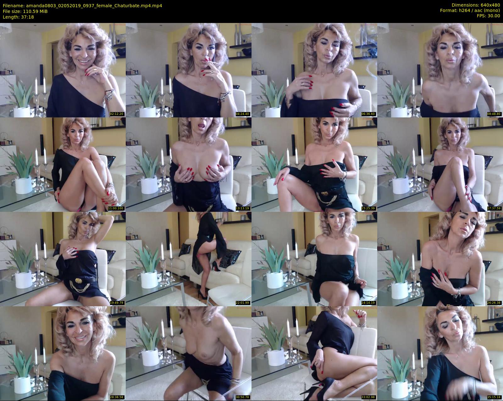 amanda0803 — 38 minute Chaturbate female cam show recording, 480p, May 2, 2019