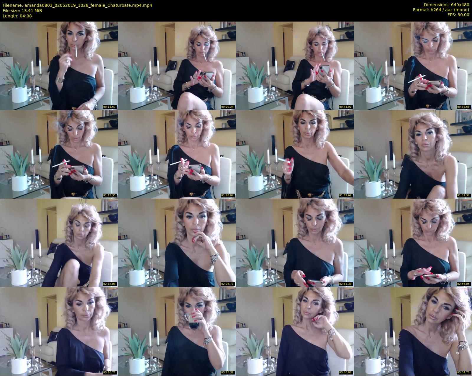 amanda0803 — 5 minute Chaturbate female cam show recording, 480p, May 2, 2019