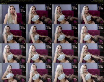 amazingkelly — 12 minute Chaturbate female cam show recording, 480p, May 2, 2019