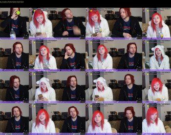 annajelly — 35 minute Chaturbate couple cam show recording, 1080p, May 3, 2019