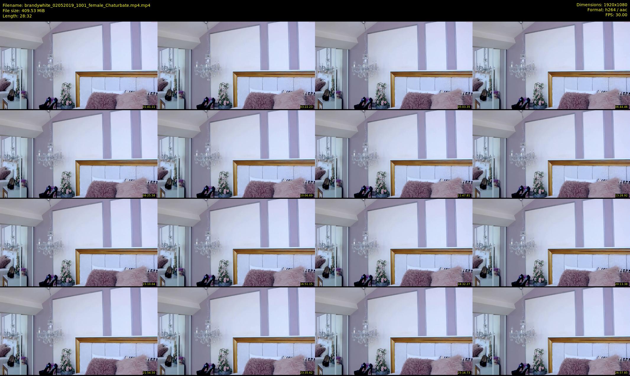brandywhite — 29 minute Chaturbate female cam show recording, 1080p, May 2, 2019