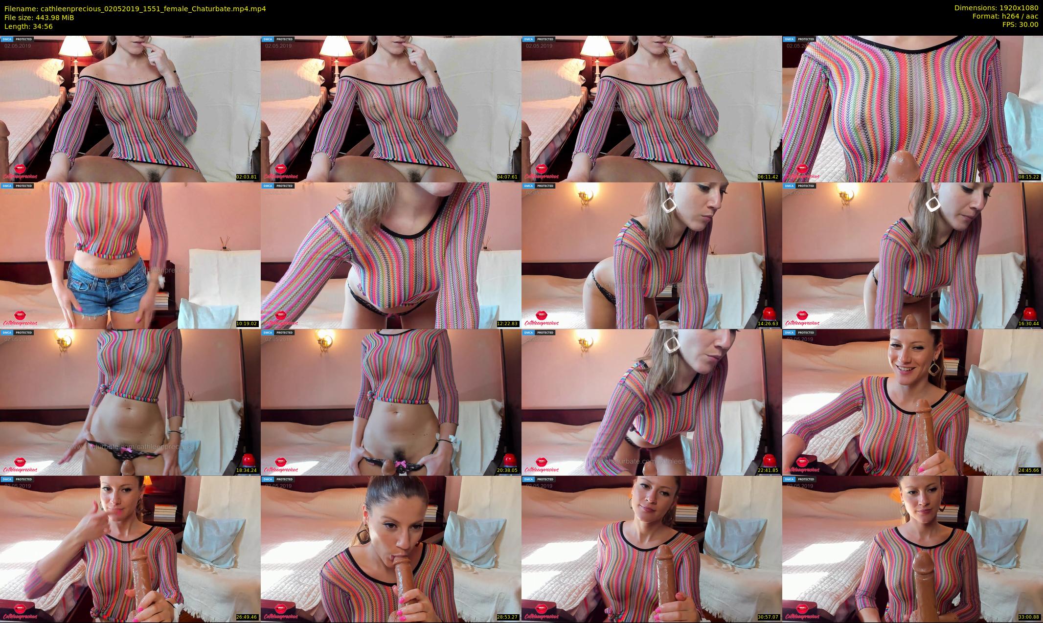 cathleenprecious — 35 minute Chaturbate female cam show recording, 1080p, May 2, 2019