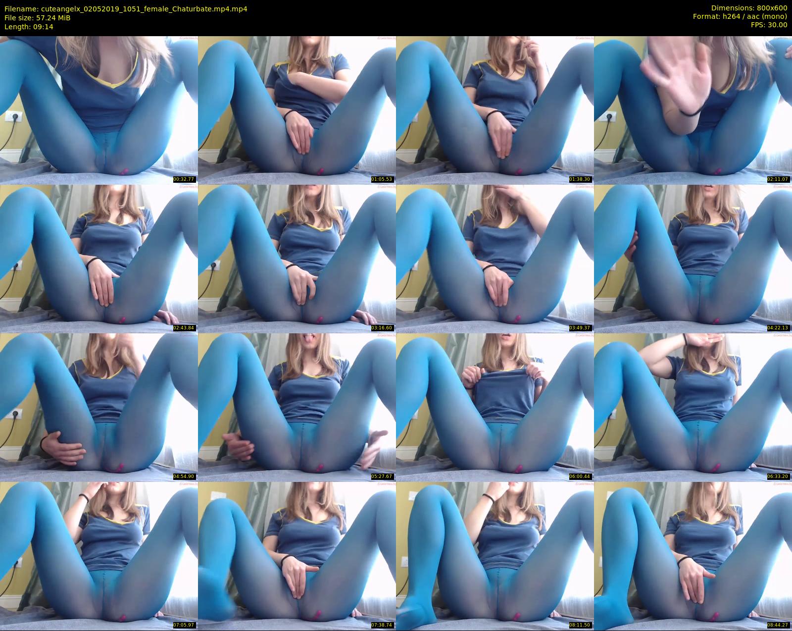 cuteangelx — 10 minute Chaturbate female cam show recording, 480p, May 2, 2019