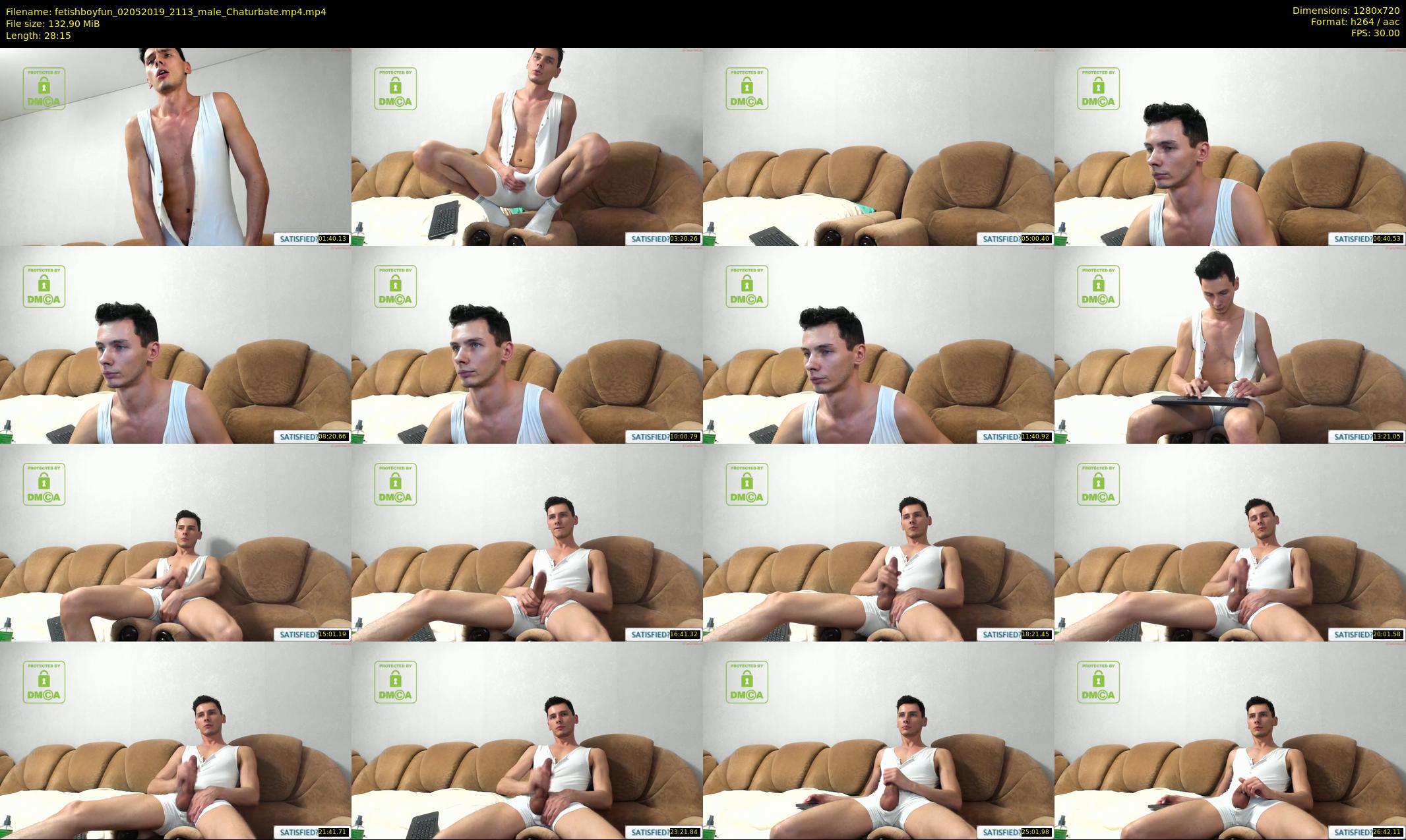 fetishboyfun — 29 minute Chaturbate male cam show recording, 720p, May 2, 2019