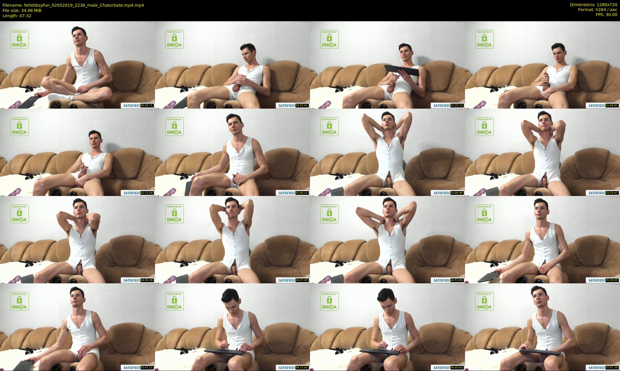 fetishboyfun — 8 minute Chaturbate male cam show recording, 720p, May 2, 2019