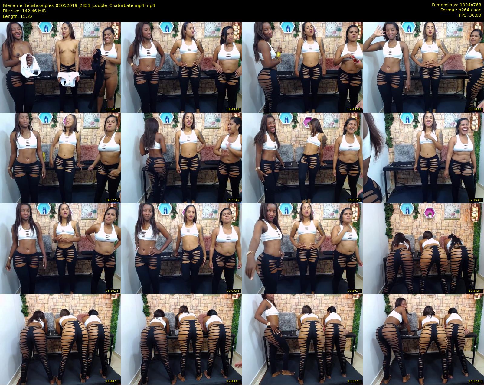 fetishcouples — 16 minute Chaturbate couple cam show recording, 720p, May 2, 2019