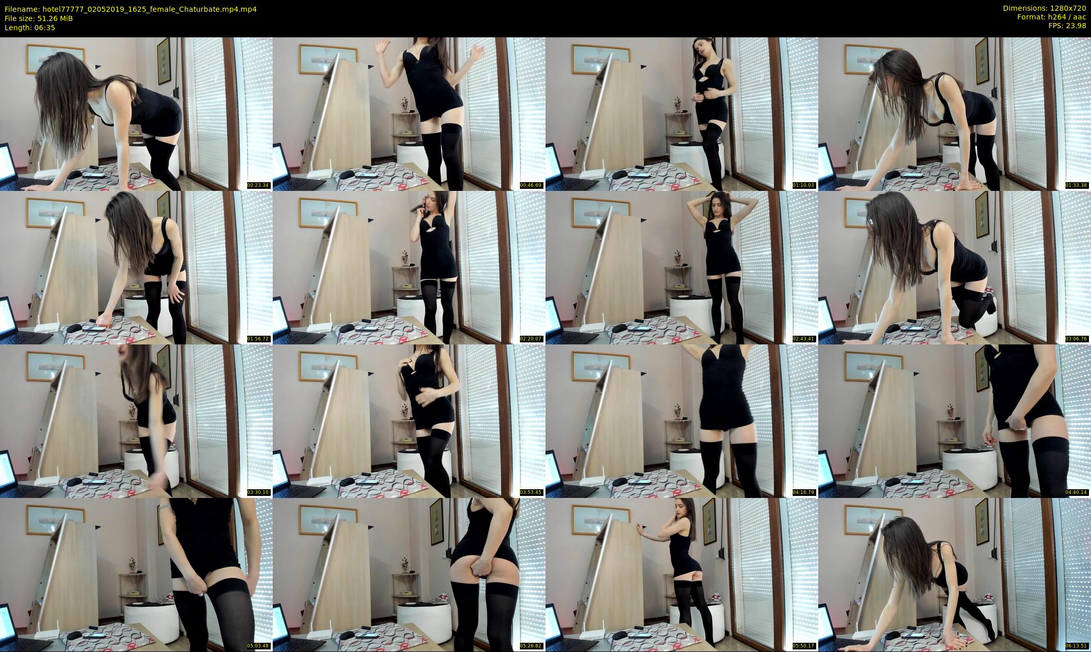 hotel77777 — 7 minute Chaturbate female cam show recording, 720p, May 2, 2019