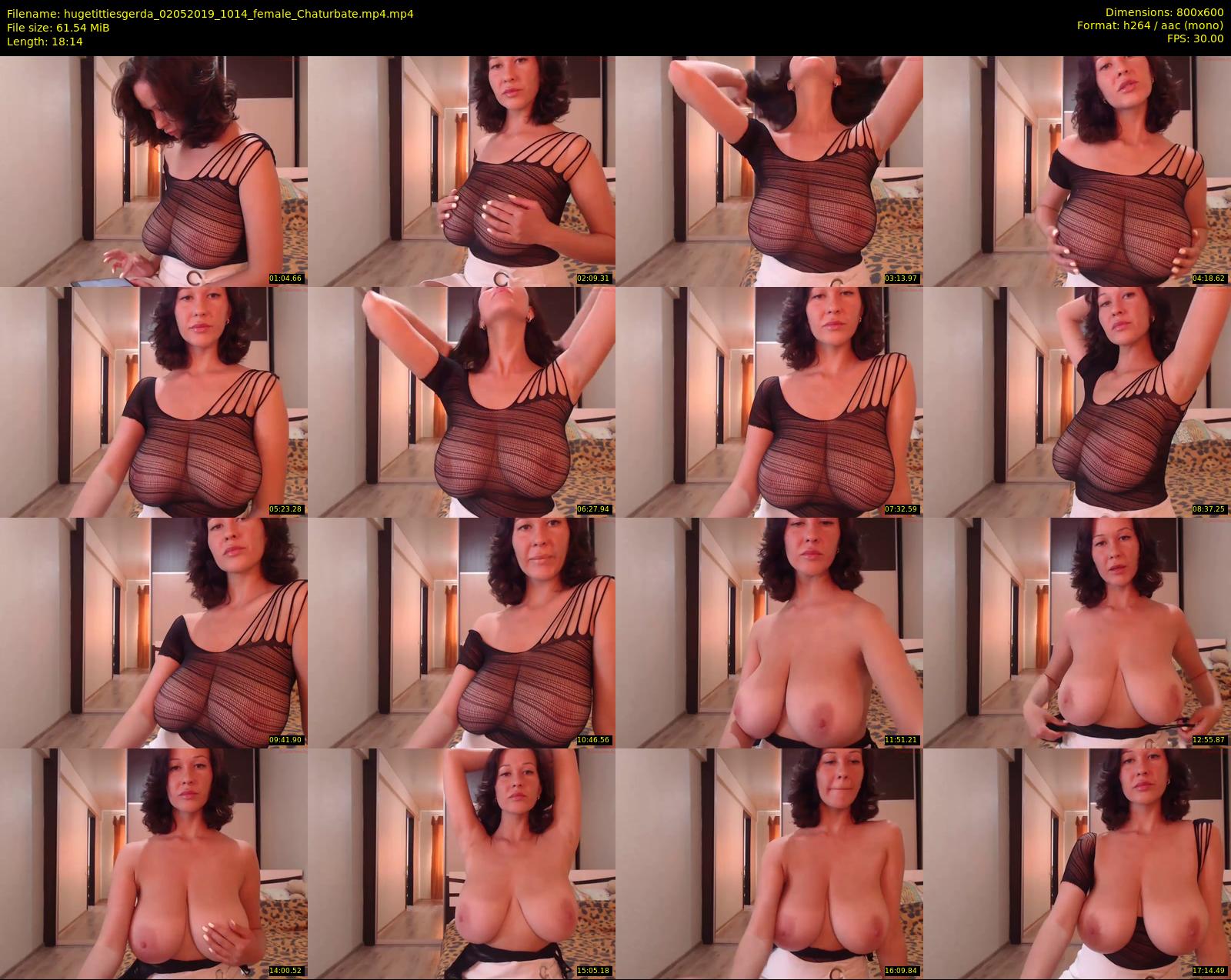 hugetittiesgerda — 19 minute Chaturbate female cam show recording, 480p, May 2, 2019