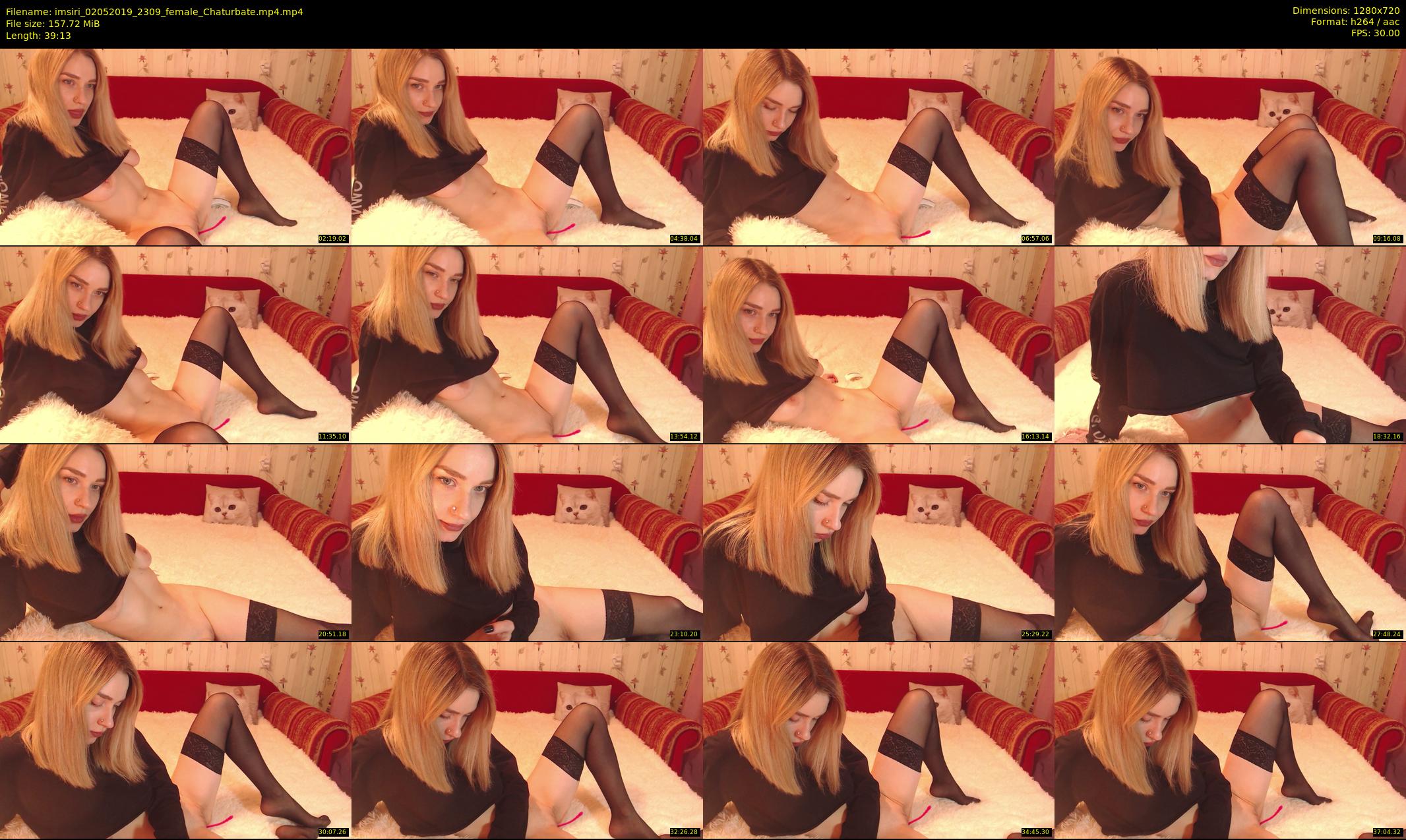 imsiri — 40 minute Chaturbate female cam show recording, 720p, May 2, 2019