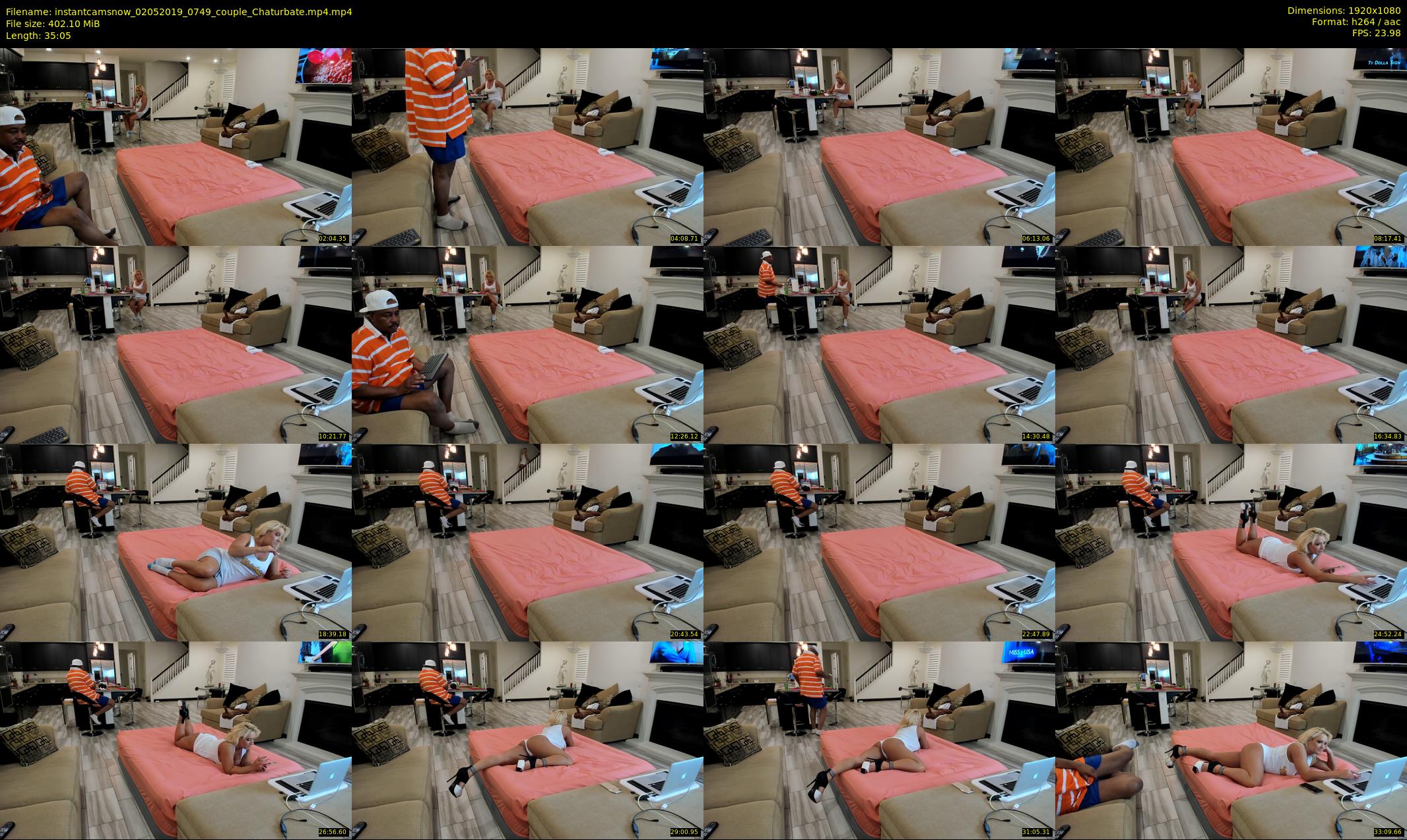 instantcamsnow — 36 minute Chaturbate couple cam show recording, 1080p, May 2, 2019