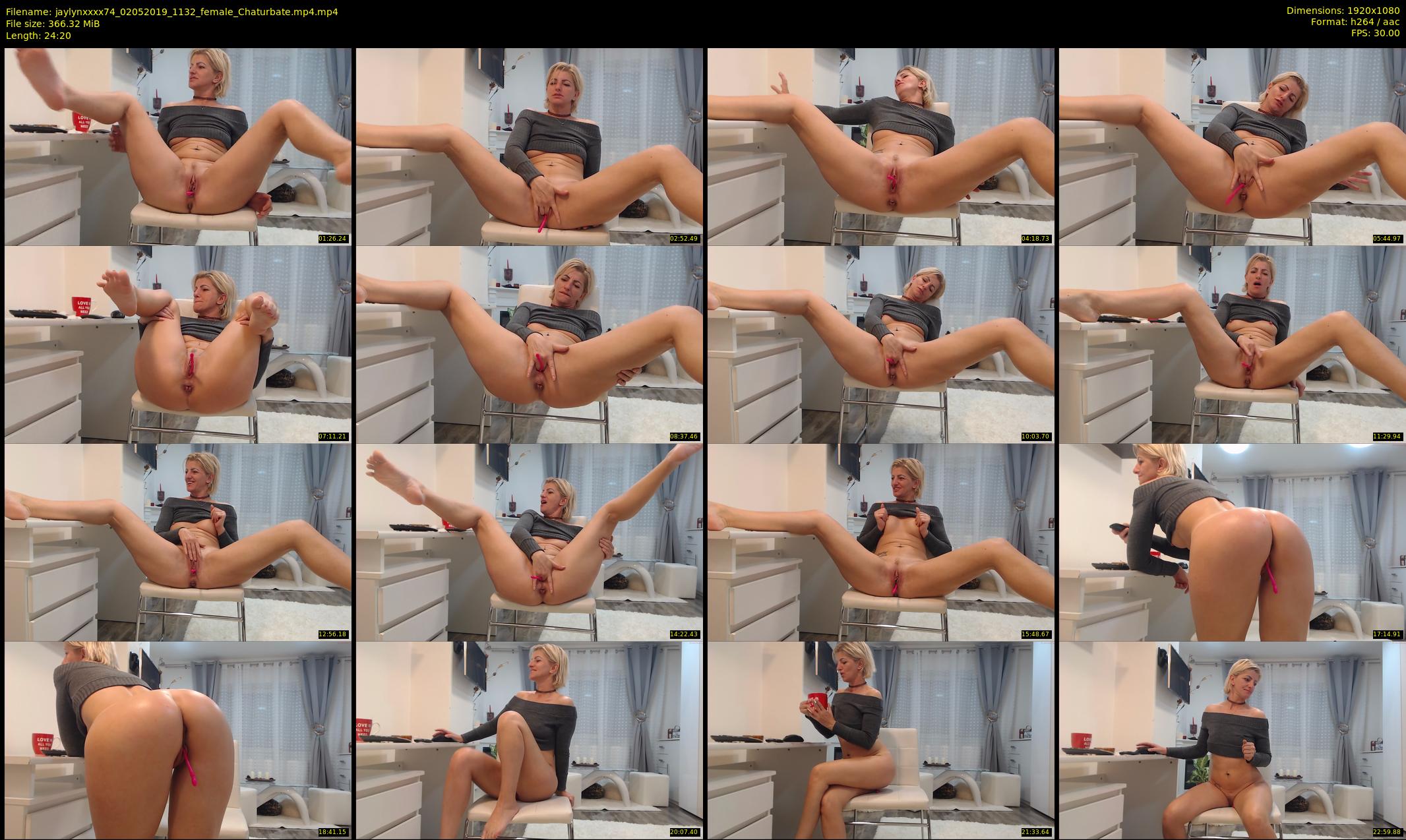 jaylynxxxx74 — 25 minute Chaturbate female cam show recording, 1080p, May 2, 2019