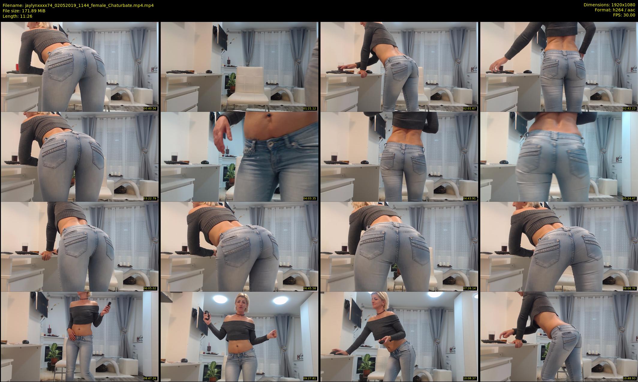 jaylynxxxx74 — 12 minute Chaturbate female cam show recording, 1080p, May 2, 2019