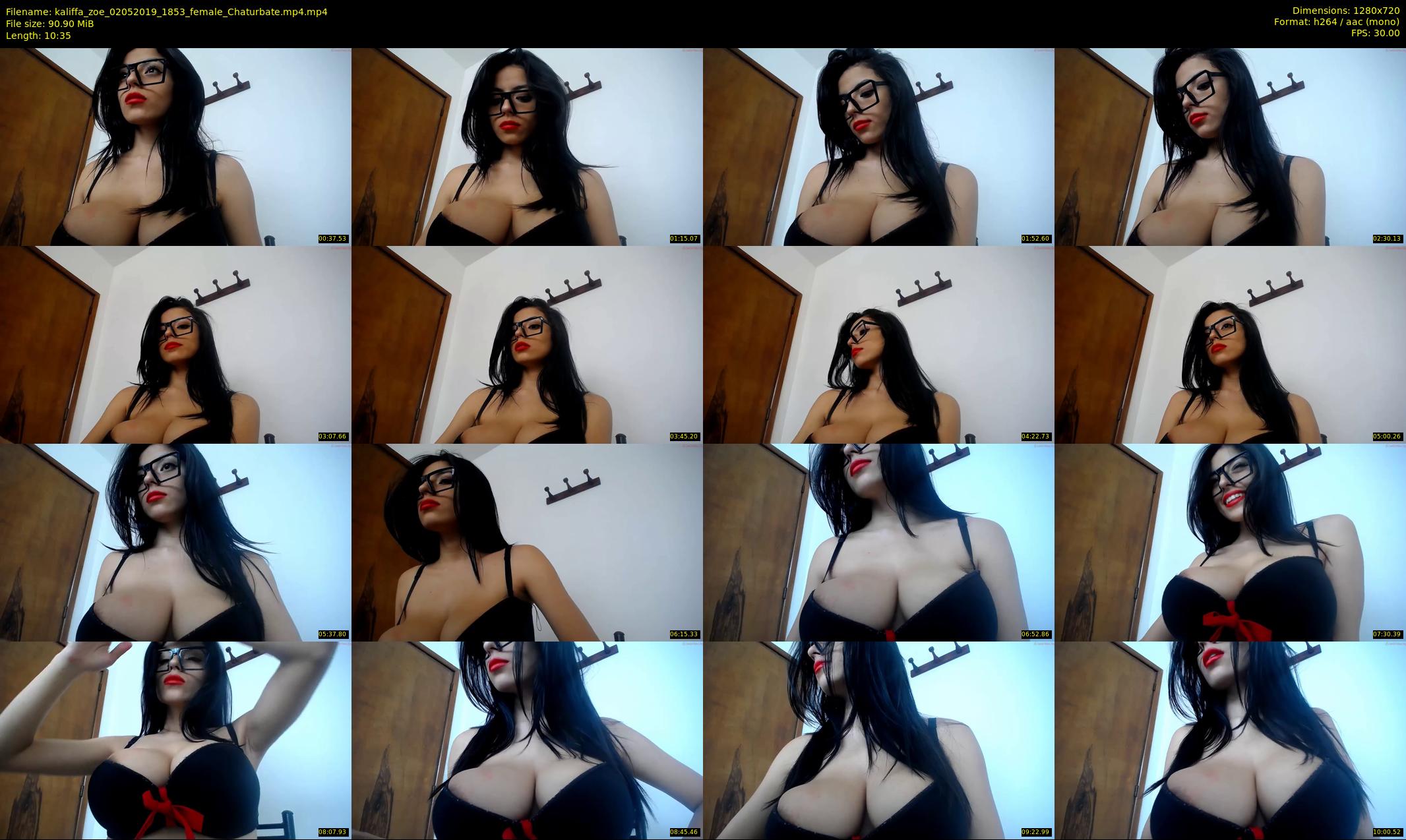 kaliffa_zoe — 11 minute Chaturbate female cam show recording, 720p, May 2, 2019