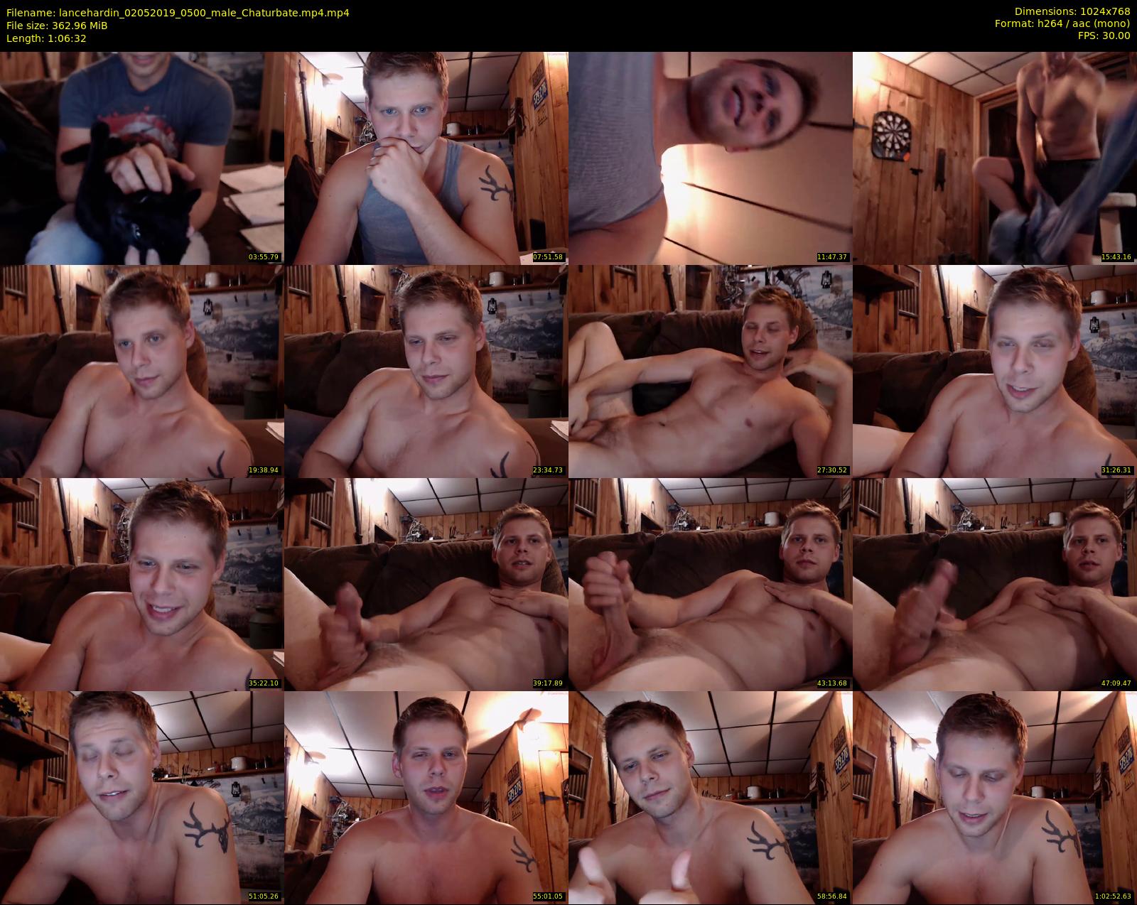 lancehardin — 67 minute Chaturbate male cam show recording, 720p, May 2, 2019