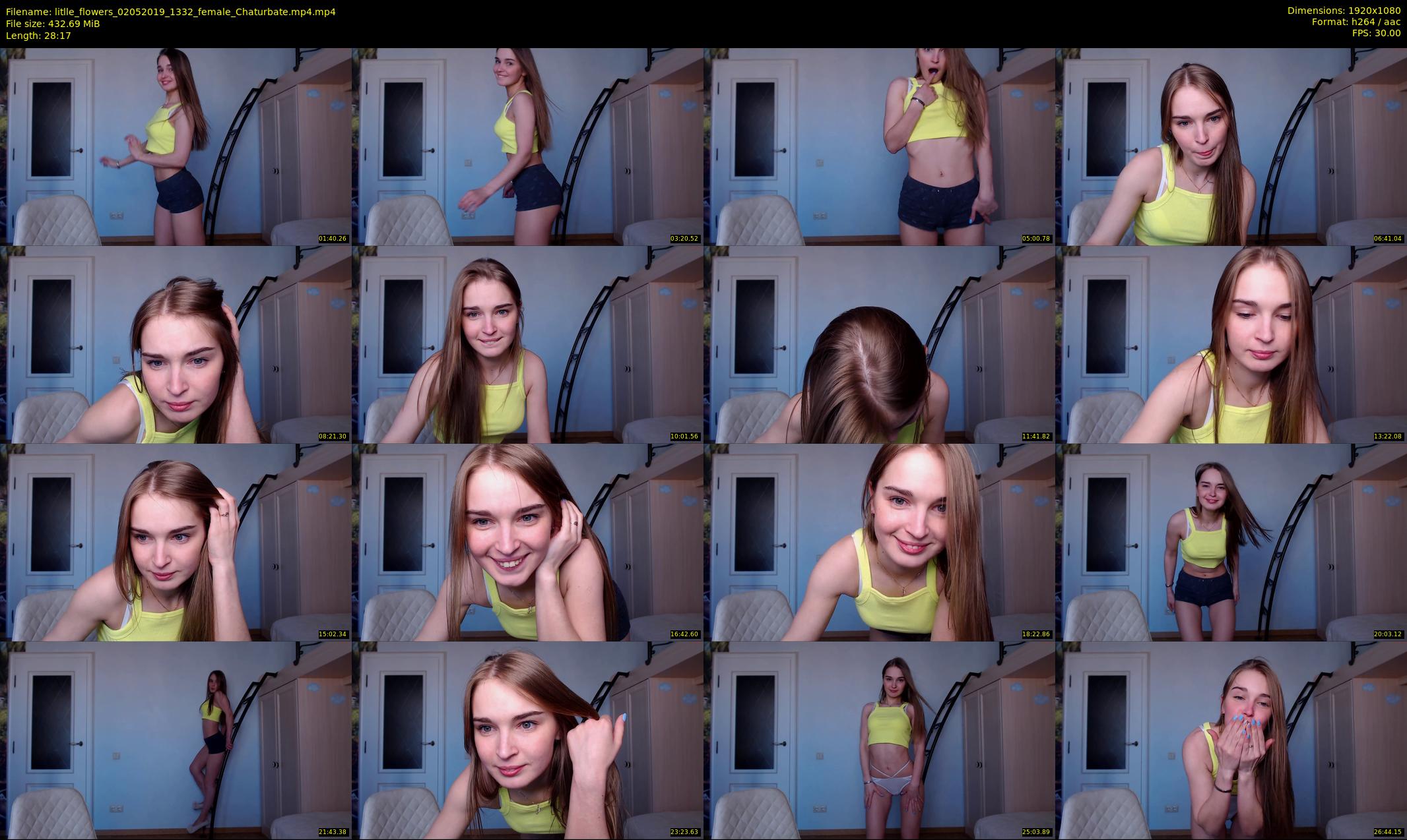 litlle_flowers — 29 minute Chaturbate female cam show recording, 1080p, May 2, 2019