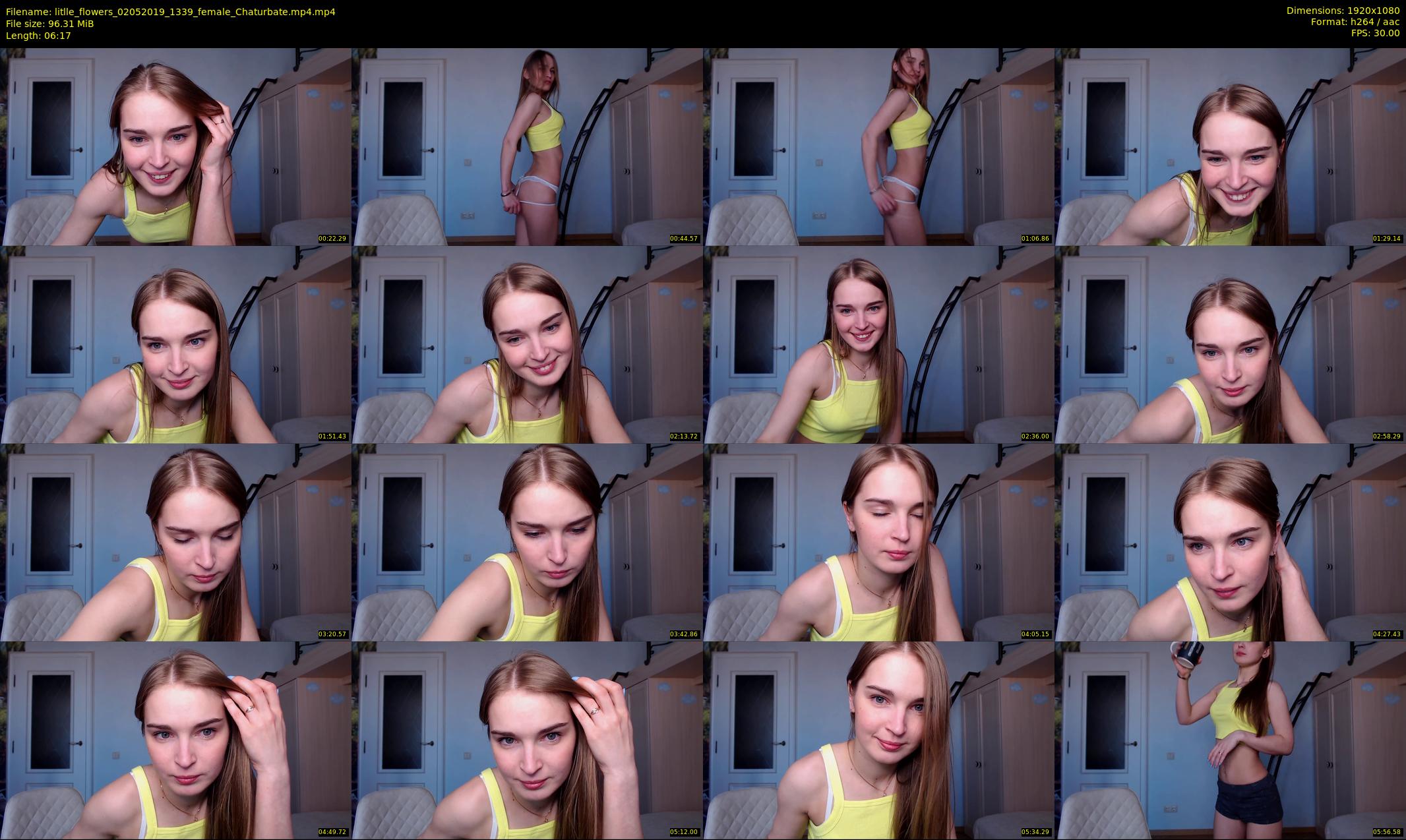 litlle_flowers — 7 minute Chaturbate female cam show recording, 1080p, May 2, 2019