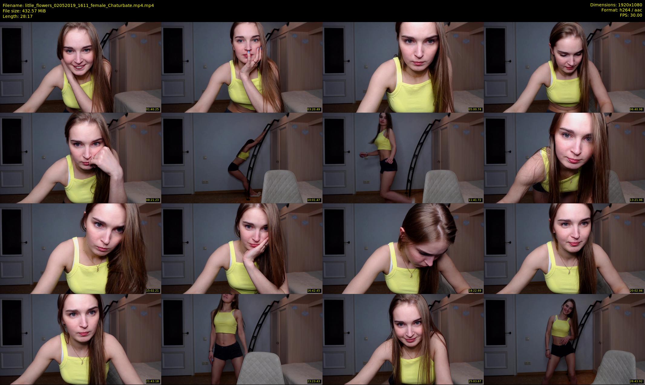 litlle_flowers — 29 minute Chaturbate female cam show recording, 1080p, May 2, 2019