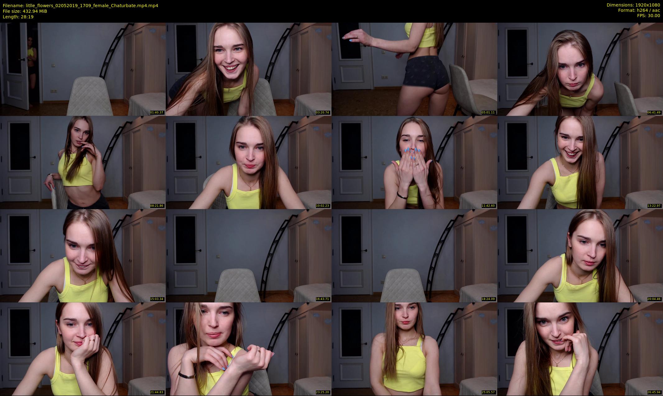 litlle_flowers — 29 minute Chaturbate female cam show recording, 1080p, May 2, 2019