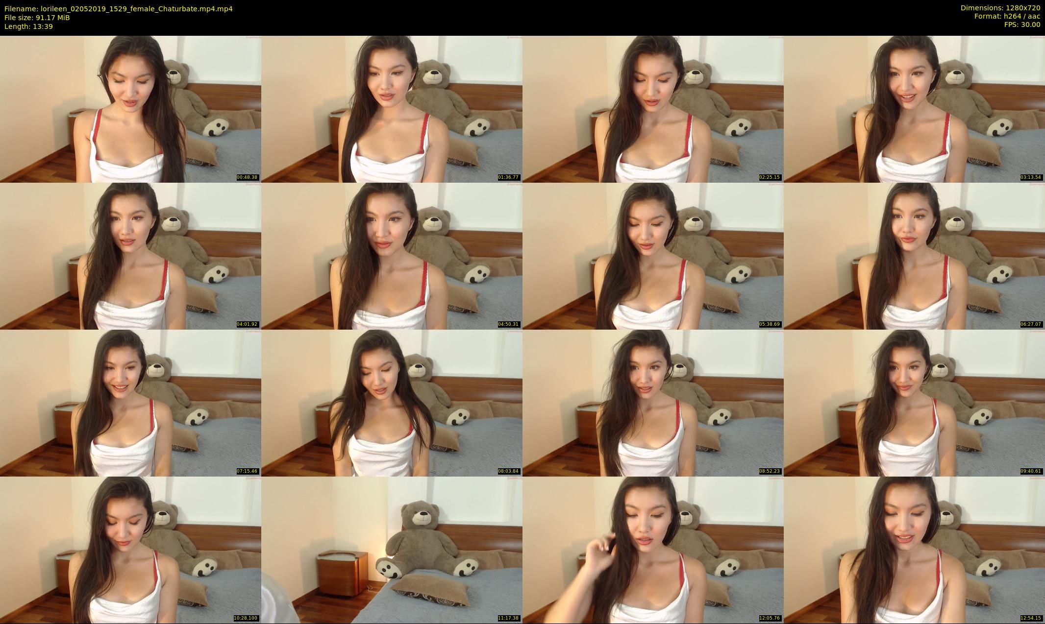 lorileen — 14 minute Chaturbate female cam show recording, 720p, May 2, 2019