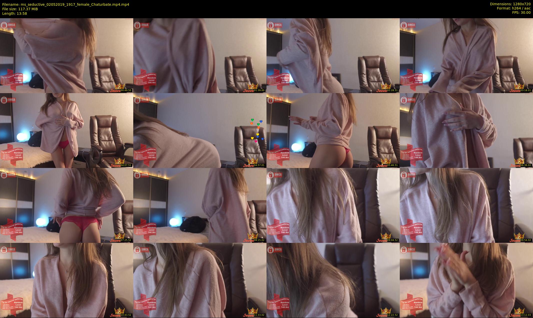 ms_seductive — 14 minute Chaturbate female cam show recording, 720p, May 2, 2019