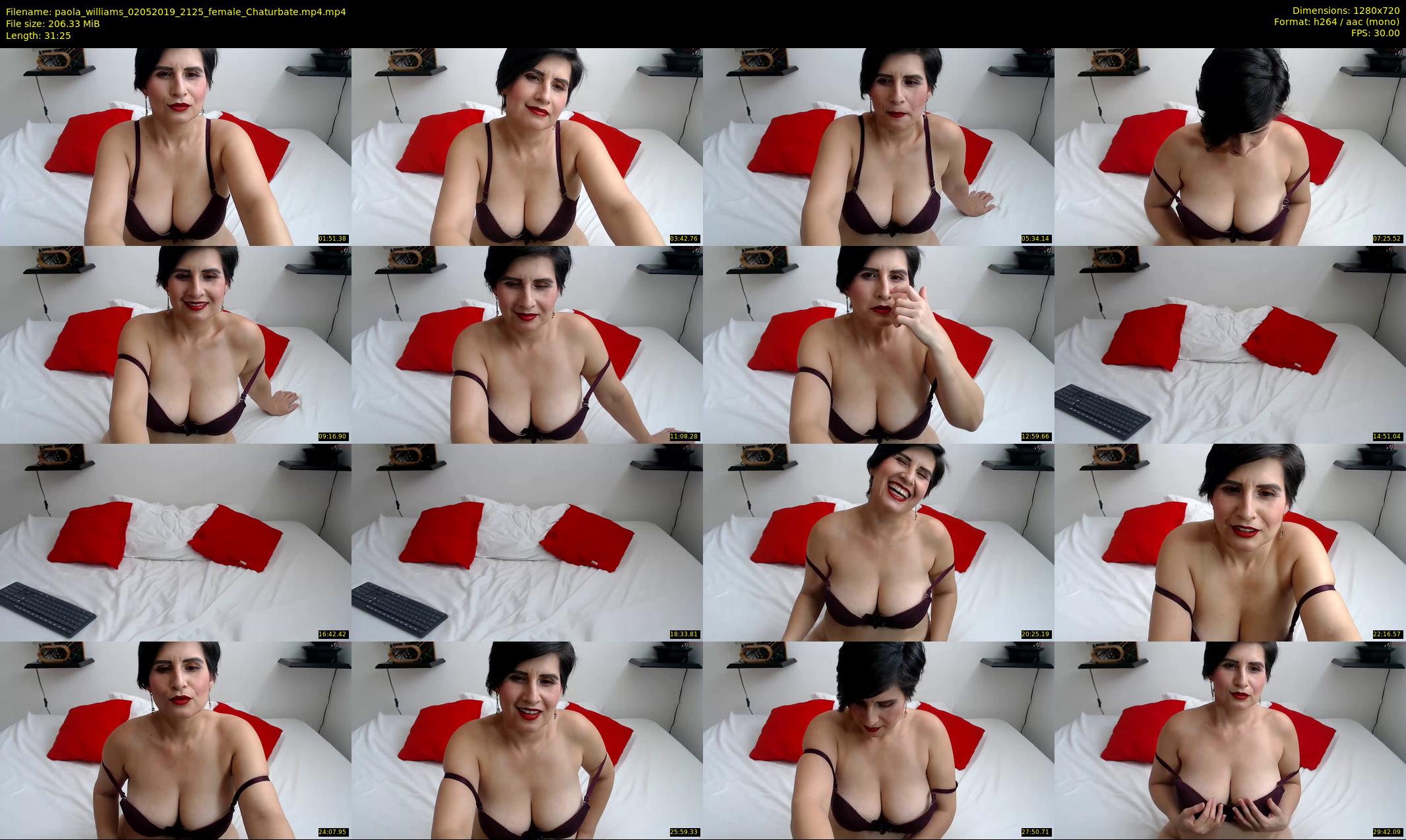 paola_williams — 32 minute Chaturbate female cam show recording, 720p, May 2, 2019