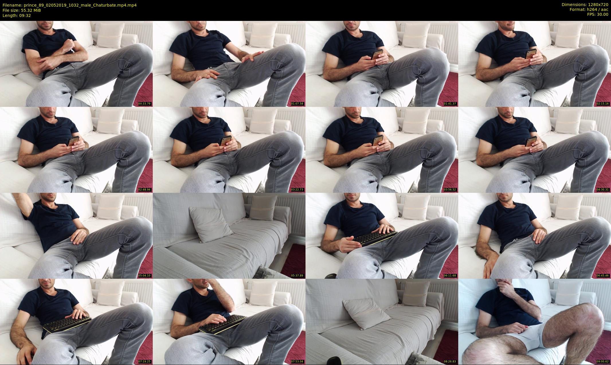 prince_89 — 10 minute Chaturbate male cam show recording, 720p, May 2, 2019