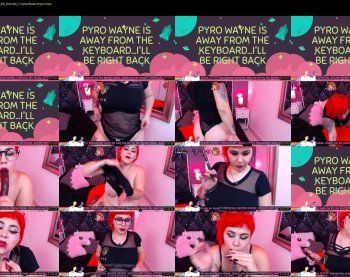 pyrowayne — 93 minute Chaturbate female cam show recording, 720p, May 3, 2019