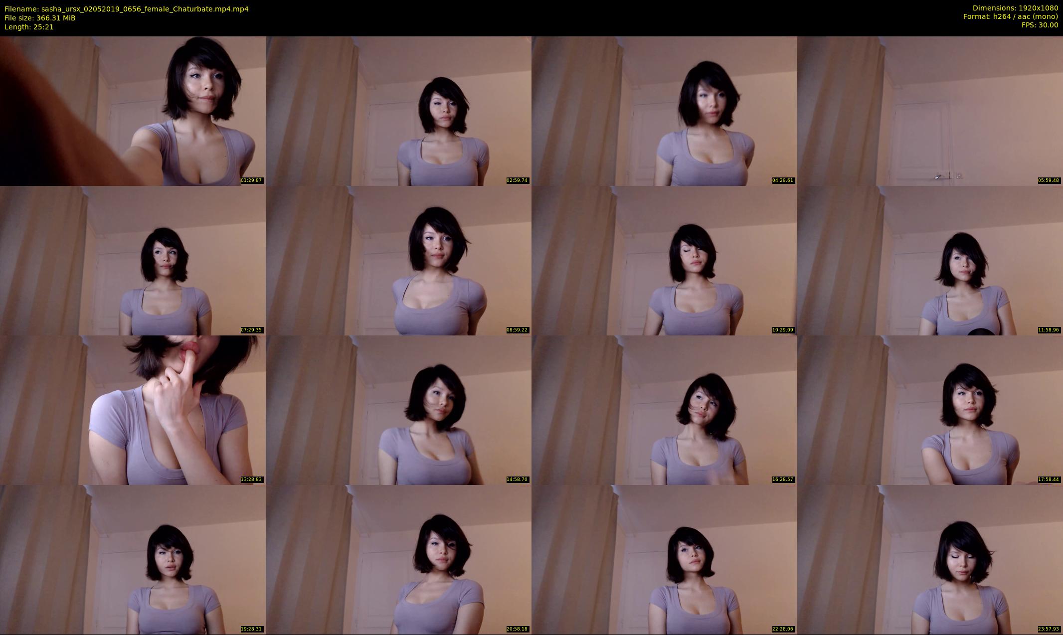 sasha_ursx — 26 minute Chaturbate female cam show recording, 1080p, May 2, 2019