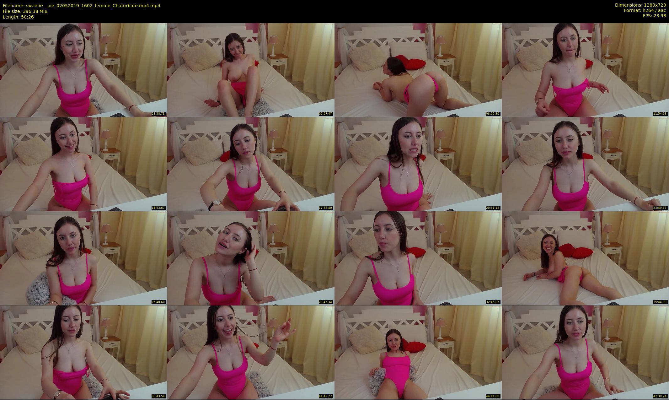 sweetie__pie — 51 minute Chaturbate female cam show recording, 720p, May 2, 2019