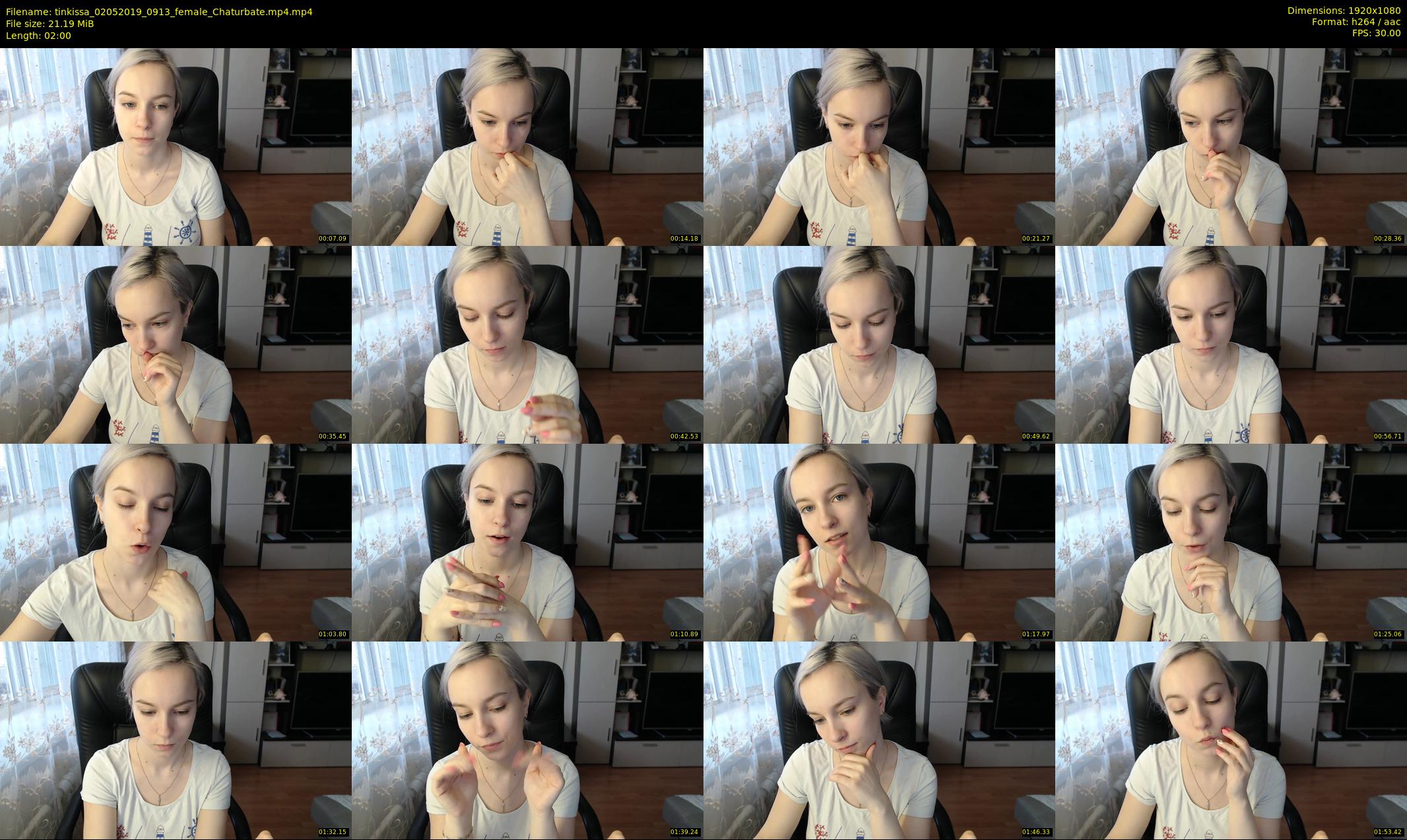 tinkissa — 2 minute Chaturbate couple cam show recording, 1080p, May 2, 2019