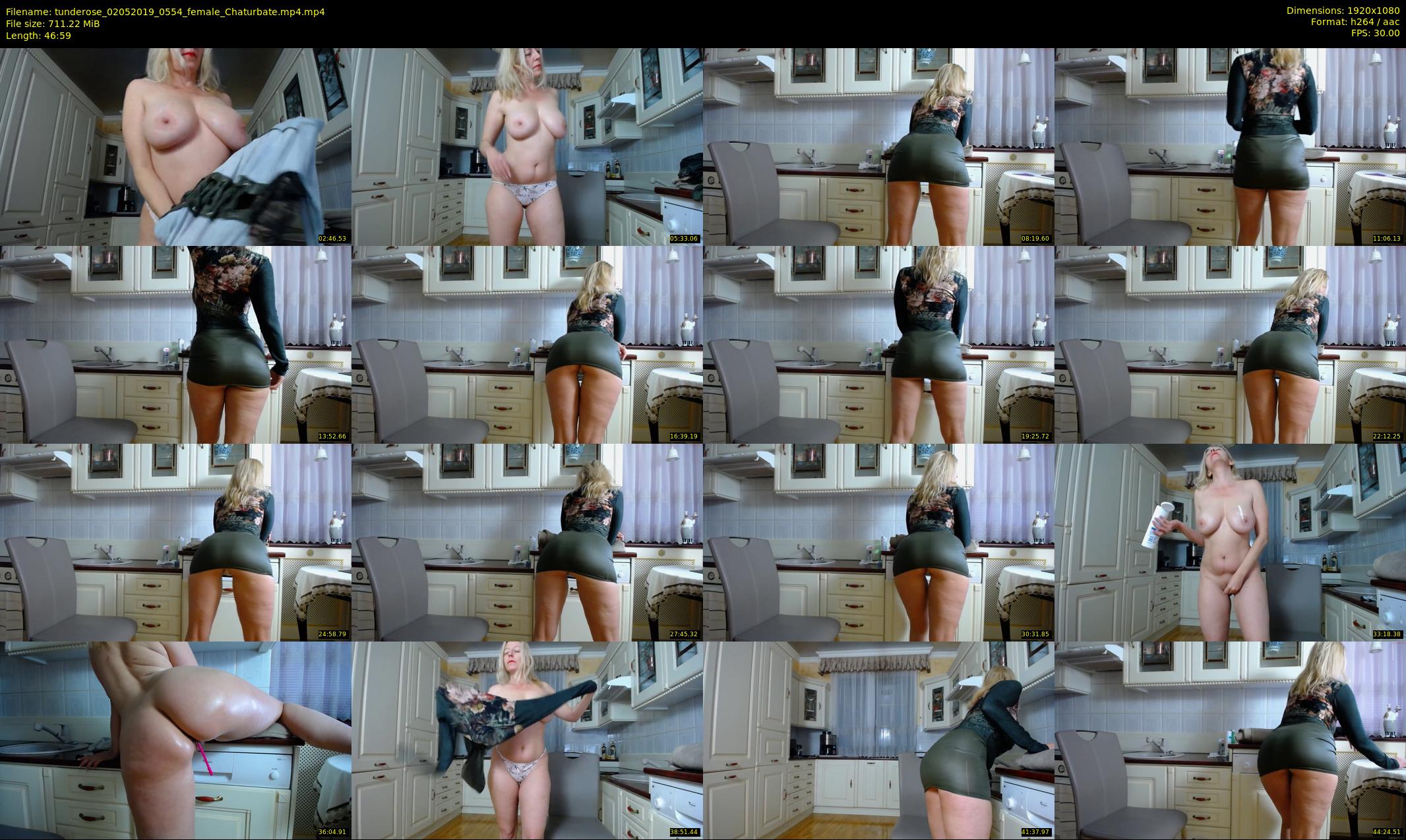 tunderose — 47 minute Chaturbate female cam show recording, 1080p, May 2, 2019