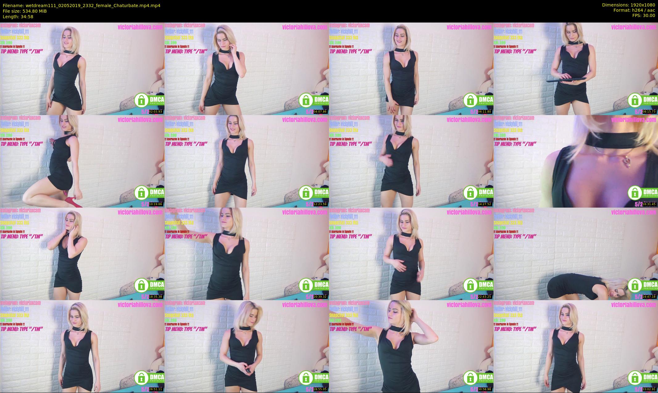 wetdream111 — 35 minute Chaturbate couple cam show recording, 1080p, May 2, 2019