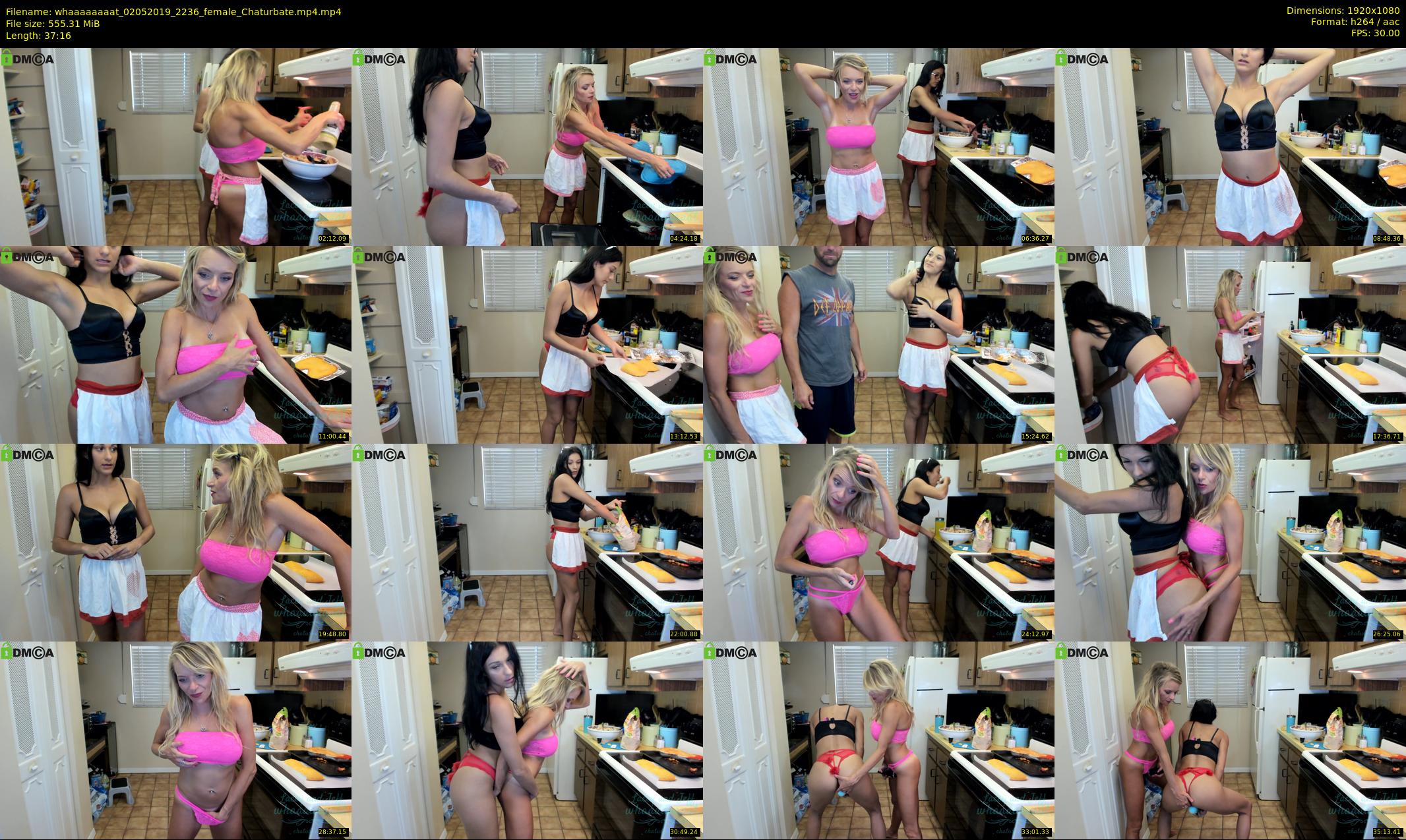 whaaaaaaaat — 38 minute Chaturbate couple cam show recording, 1080p, May 2, 2019