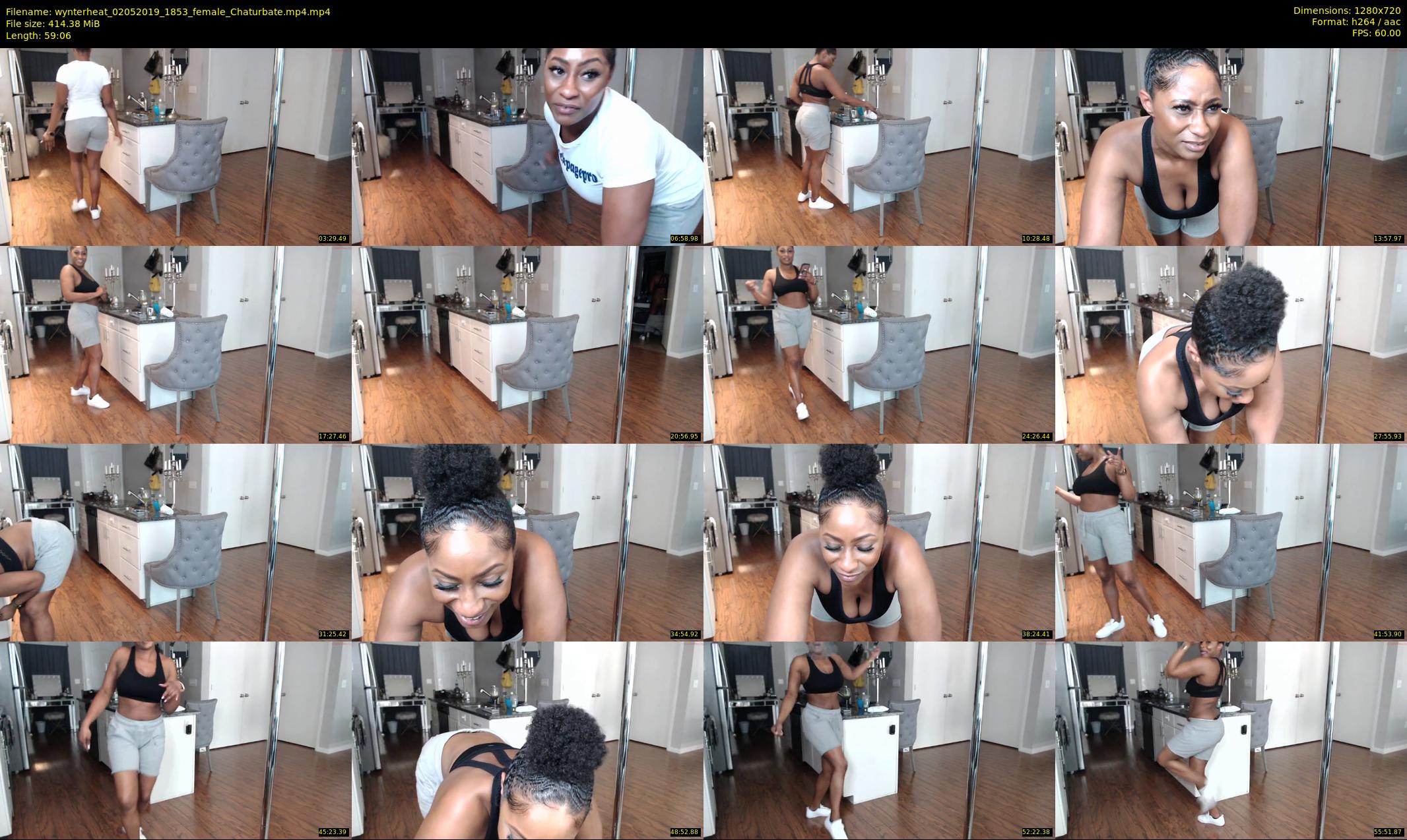 wynterheat — 60 minute Chaturbate female cam show recording, 720p, May 2, 2019