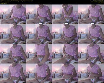 xlatinahotx — 24 minute Chaturbate female cam show recording, 480p, May 2, 2019