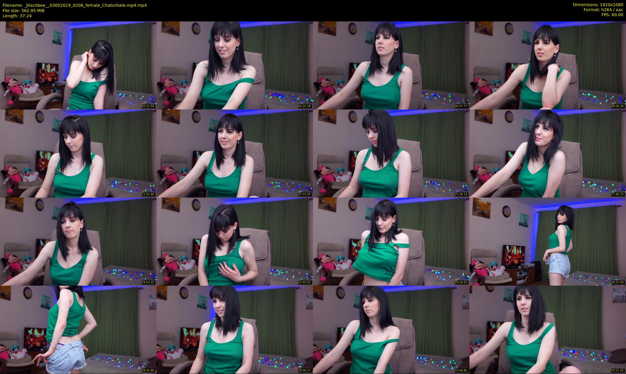 _blackbee_ — 38 minute Chaturbate female cam show recording, 1080p, May 3, 2019
