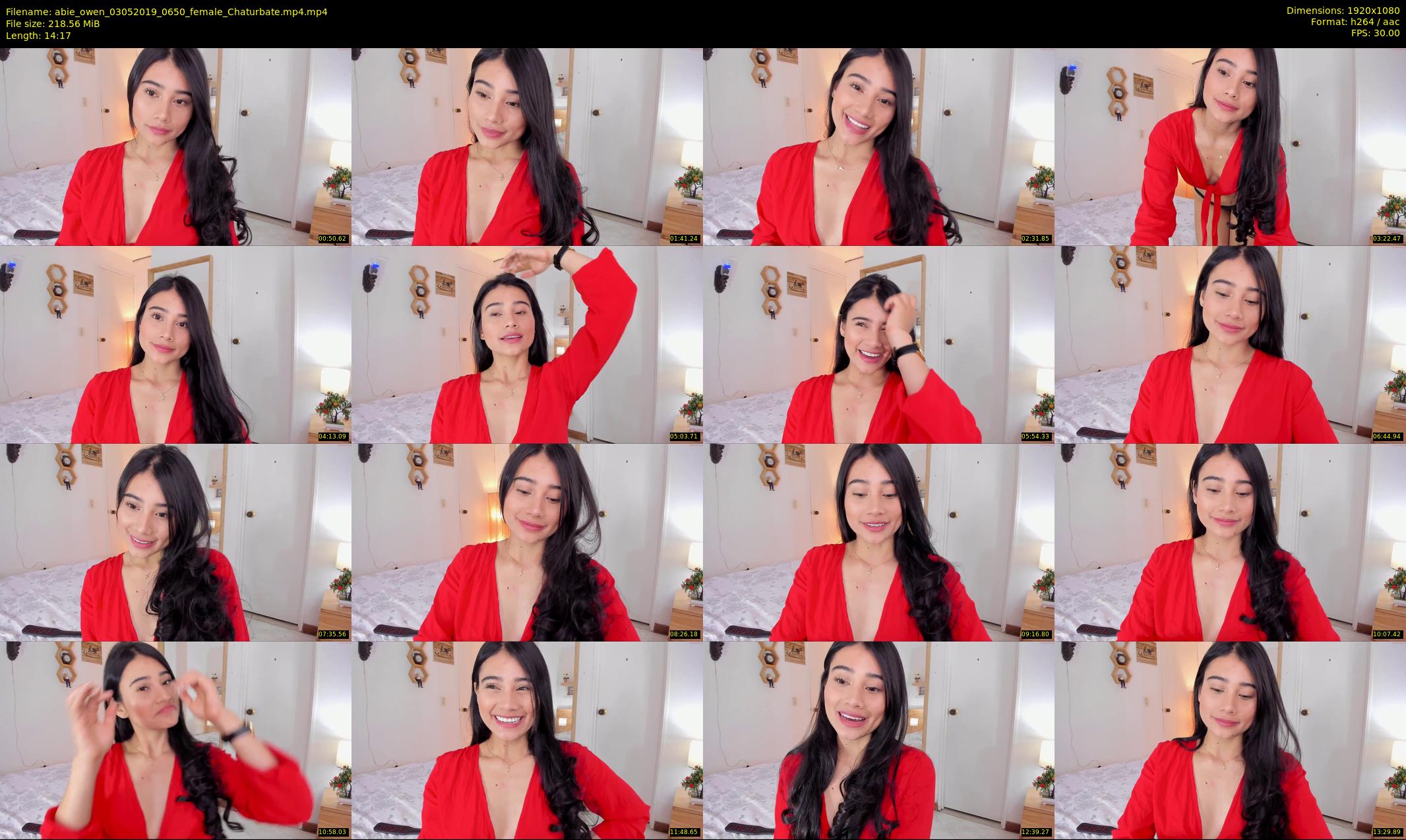 abie_owen — 15 minute Chaturbate female cam show recording, 1080p, May 3, 2019