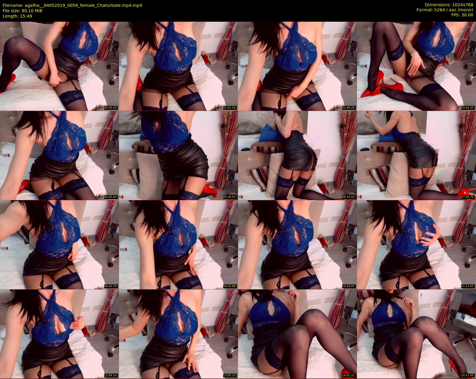 agatha_ — 16 minute Chaturbate female cam show recording, 720p, May 4, 2019