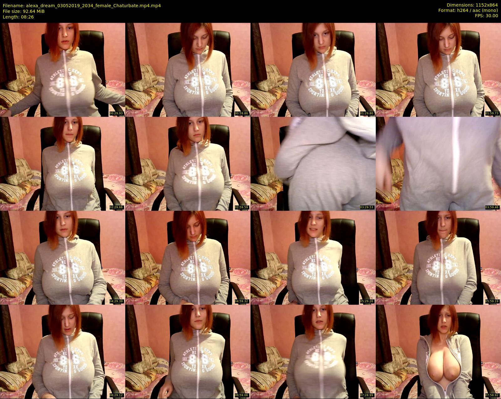 alexa_dream — 9 minute Chaturbate female cam show recording, 720p, May 3, 2019
