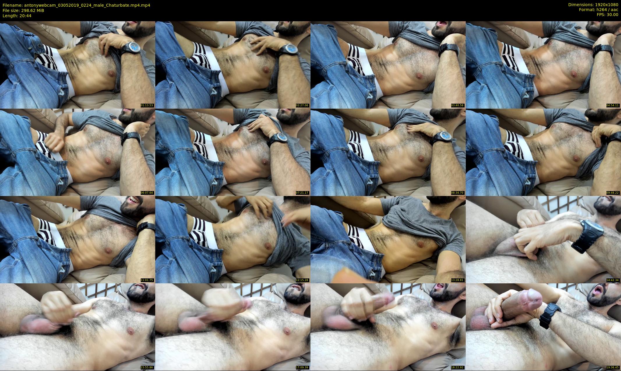 antonywebcam — 21 minute Chaturbate male cam show recording, 1080p, May 3, 2019