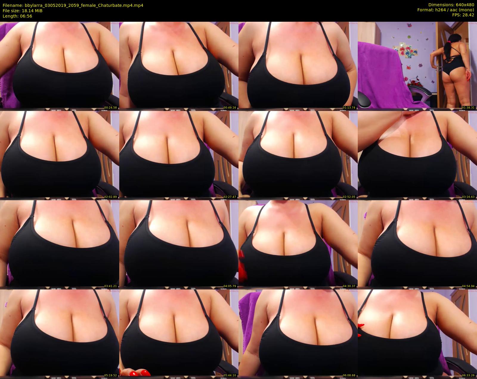 bbylarra — 7 minute Chaturbate couple cam show recording, 480p, May 3, 2019